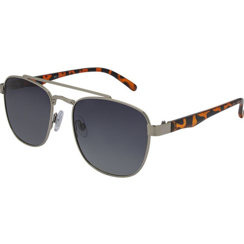 JS Eyewear 2871 Silver Smoke Polarised Angle