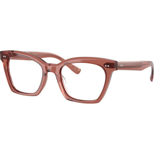 Oliver Peoples Lelia OV5566U Rbr Clear Angle