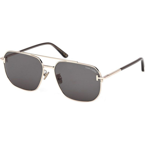 Tom Ford FT1249-K Rose Gold Green Angle
