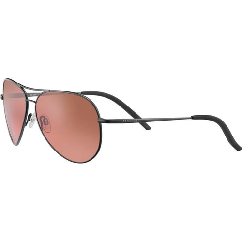 Serengeti Carrara XL Matte Dark Gunmetal Drivers Gradient Photochromic Angle