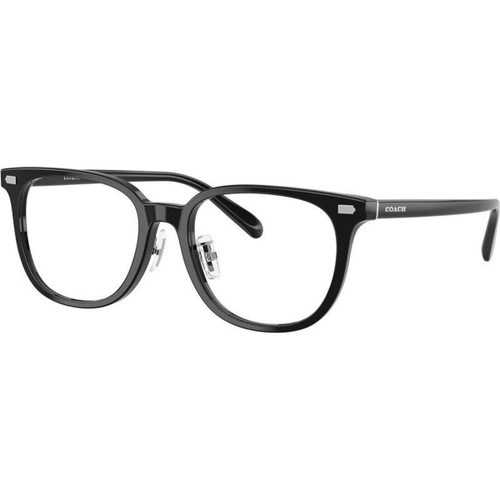 Coach Glasses HC6269D Black Clear Angle