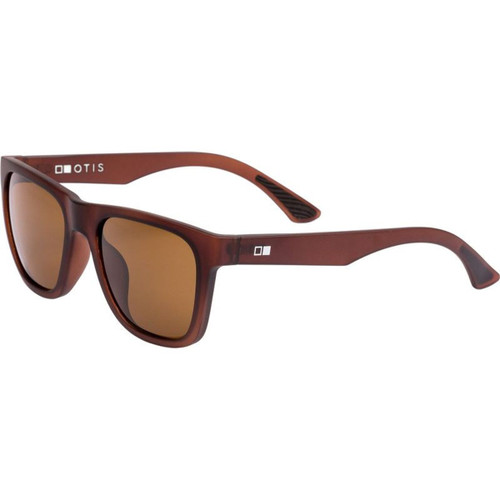 OTIS Strike Sport Matte Espresso L.I.T Brown Polarised Glass Angle