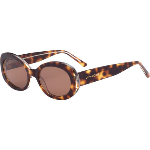 Lu Goldie Valentina Tort Brown Angle