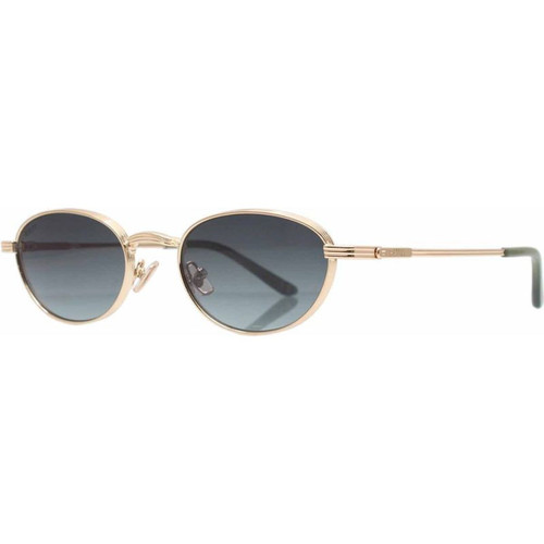 Reality Eyewear Promised Land Gold Green Smoke Angle
