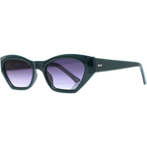 Reality Eyewear The Spector Forest Green Smoke Angle