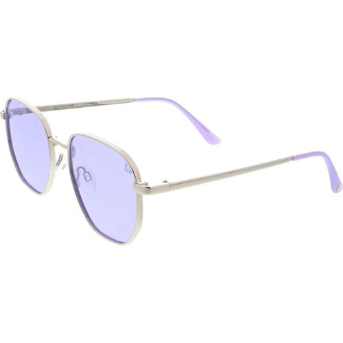Roxy Sun Kissed Silver Purple Flash Mirror Polarised Angle