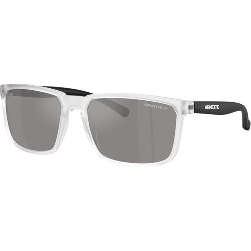 Arnette Stripe AN4251 Matte Crystal Grey Mirror Polarised Angle