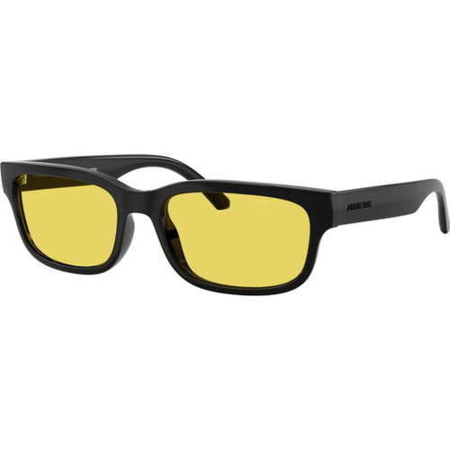 Arnette Defyer AN4363 Recycled Black Yellow Angle
