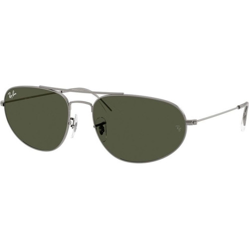 Ray-Ban Explorer IV RB3945 Gunmetal Green Angle