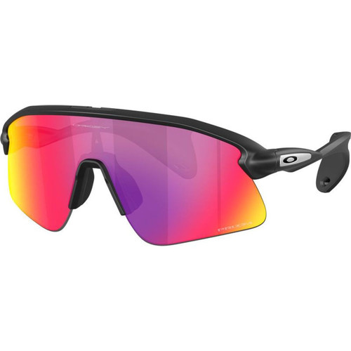 Oakley Stunt Devil Matte Black Prizm Road Angle