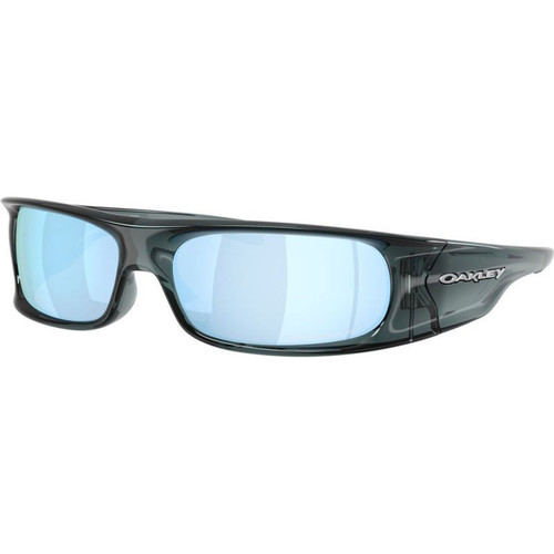Oakley Highland Crystal Black Prizm Deep Water Polarised Angle
