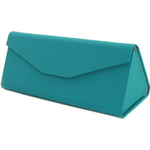Accessories Trifold Case Teal Angle