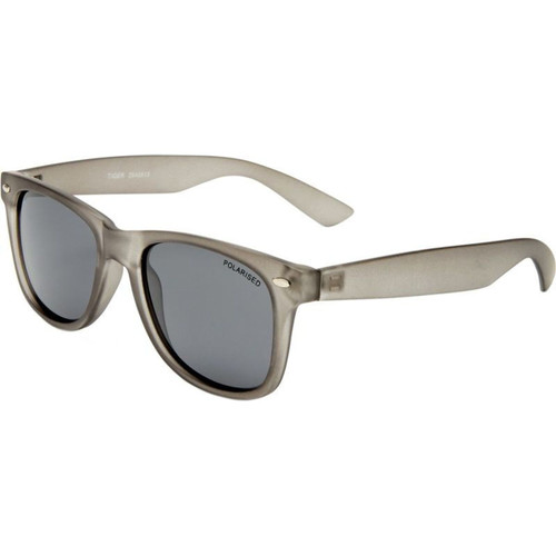 Cancer Council Kids Tiger Matte Grey Smoke Polarised Angle