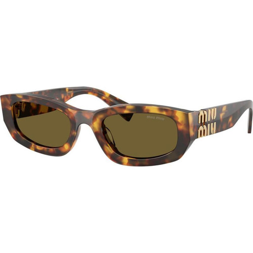 Miu Miu MUB04S Honey Havana Brown Angle