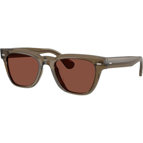Oliver Peoples Rueny OV5601SU Hazel Burgundy Glass Angle