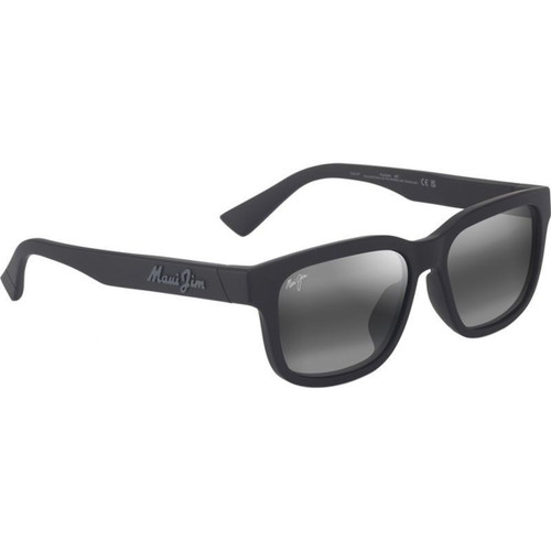 Maui Jim Kopikala Matte Black Neutral Grey Polarised Angle