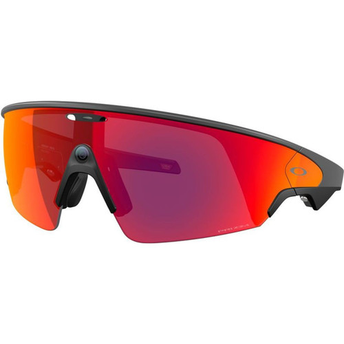 Oakley Meta Glasses Vanguard Black Prizm Road Angle
