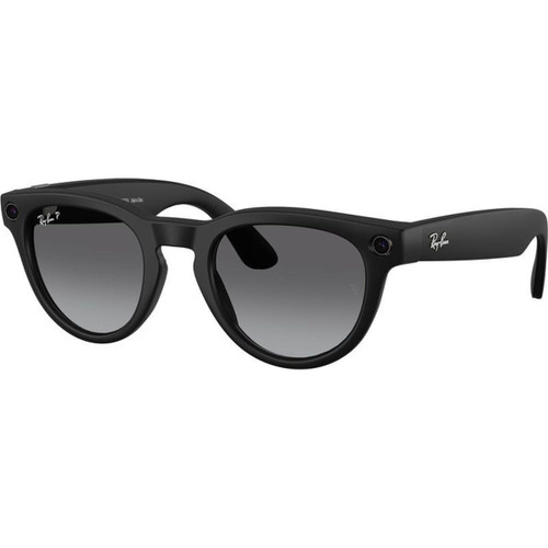 Ray-Ban Smart Glasses Meta Headliner Gen 2 RW4013 Matte Black Graphite Polarised Angle