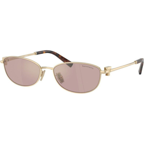 Tiffany & Co. TF3115 Gold Light Violet Mirror Angle