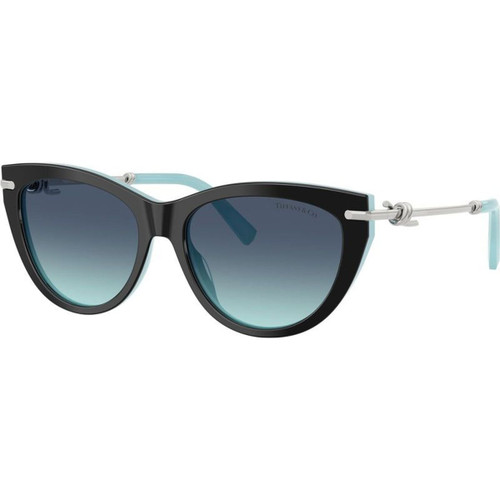 Tiffany & Co. TF4253 Black Tiffany Blue Azure Blue Gradient Angle