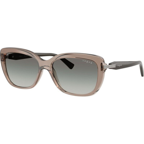 Vogue Eyewear VO5678SB Transparent Brown Grey Gradient Angle