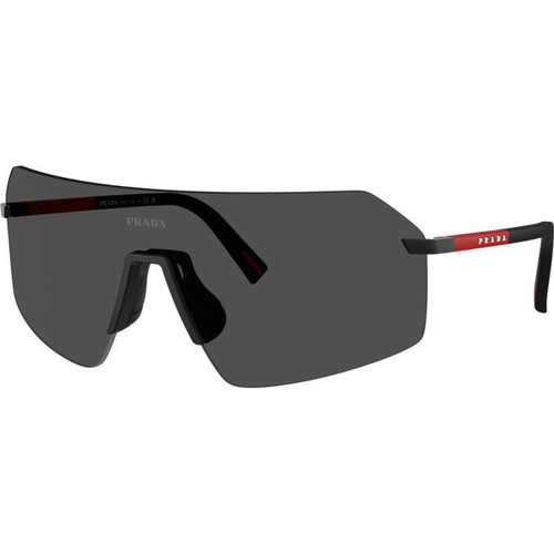 Prada Linea Rossa PSB50S Black Dark Grey Angle