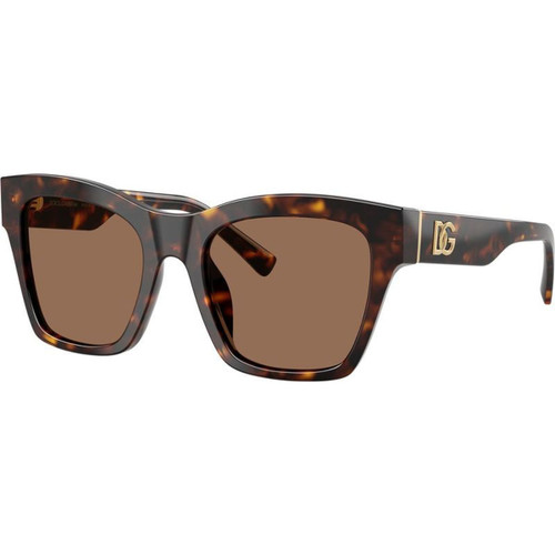 Dolce & Gabbana DG4512 Havana Dark Brown Angle