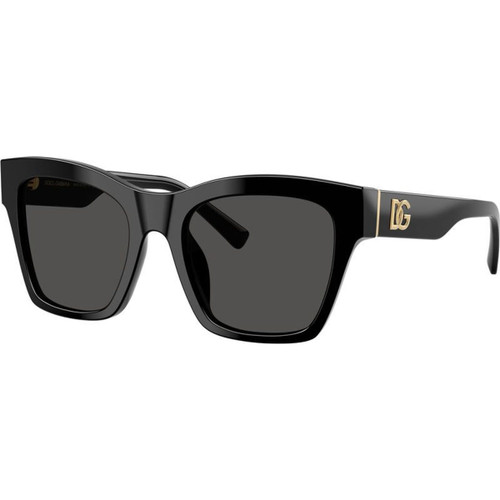 Dolce & Gabbana DG4512 Black Dark Grey Angle