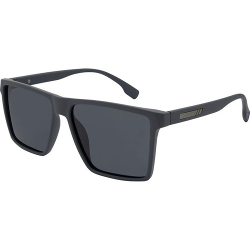JS Eyewear 7458 Grey Rubber Smoke Polarised Angle