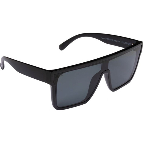 Ugly Fish Havok Matte Black Smoke Polarised Angle