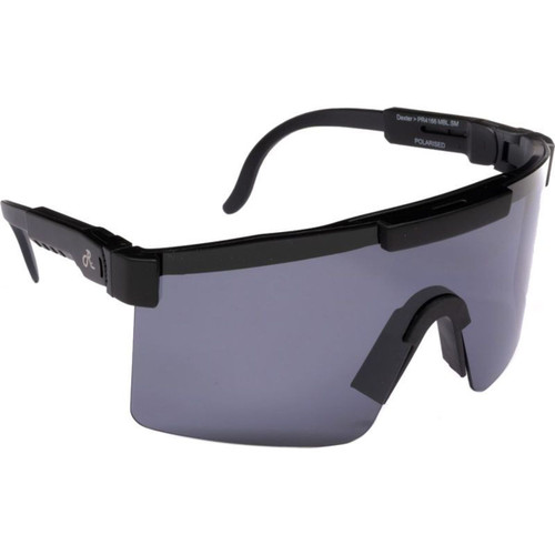 Ugly Fish Dexter Black Smoke Polarised Angle