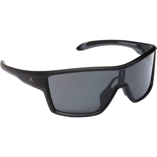 Ugly Fish Rebel Matte Black Smoke Polarised Angle