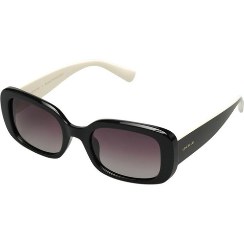 Locello Taytum Black Cream Smoke Polarised Angle