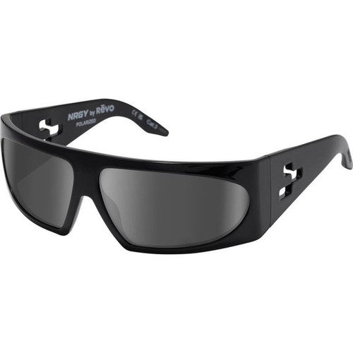 NRGY by Revo Fly By Wire Black Graphite Polarised Angle