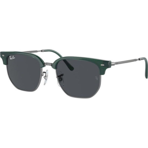 OUTLET Ray-Ban Junior New Clubmaster 911S Opal Green Dark Grey Angle
