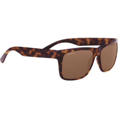 Serengeti Positano Large Matte Tort Drivers Photochromic Polarised Angle