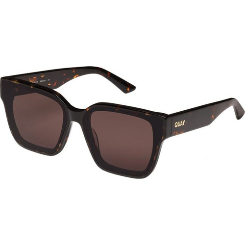 Quay Australia Drive In Dark Tortoise Brown Angle