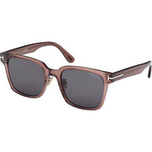Tom Ford FT1238-K Light Brown Smoke Angle