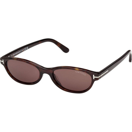 Tom Ford Chloe 02 FT1310 Dark Havana Brown Angle