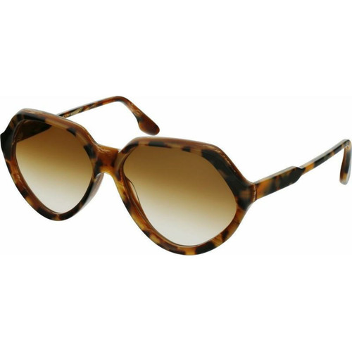 OUTLET Victoria Beckham VB624S Havana Brown Gradient Angle
