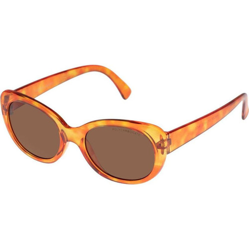 OUTLET Cancer Council Kids Cheetah (O) Vintage Tort Brown Polarised Angle