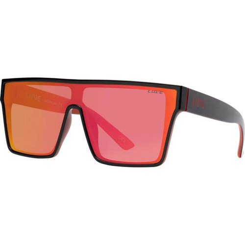 Liive Wasteland Black Red Mirror Angle
