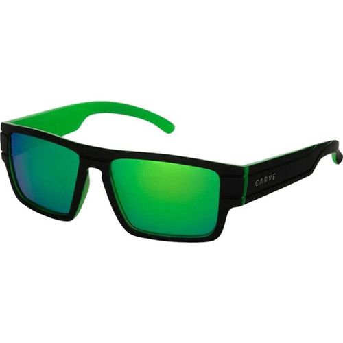 Carve Kids Sublime Jr Black with Lime Lime Mirror Angle