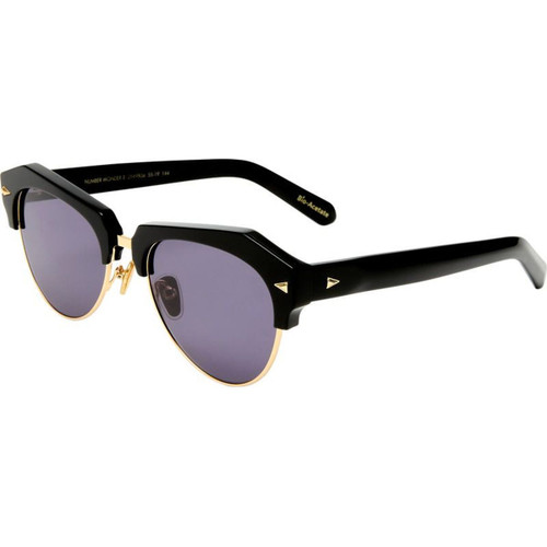 Karen Walker Number Wonder Black Gold Smoke Angle