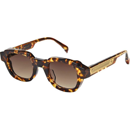 AM Eyewear Vik Tort Brown Angle