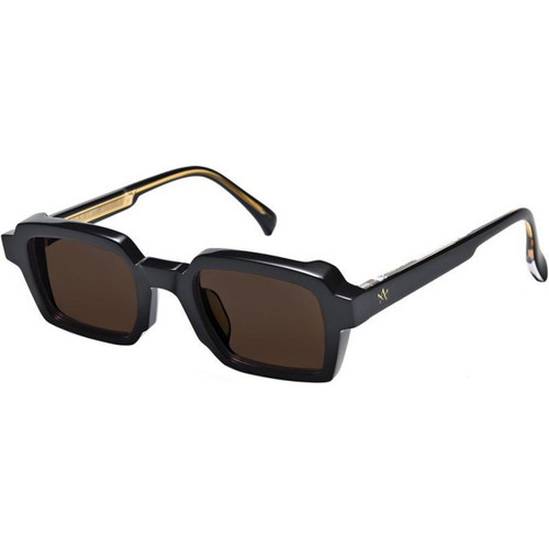 AM Eyewear Tim Black Smoke Angle
