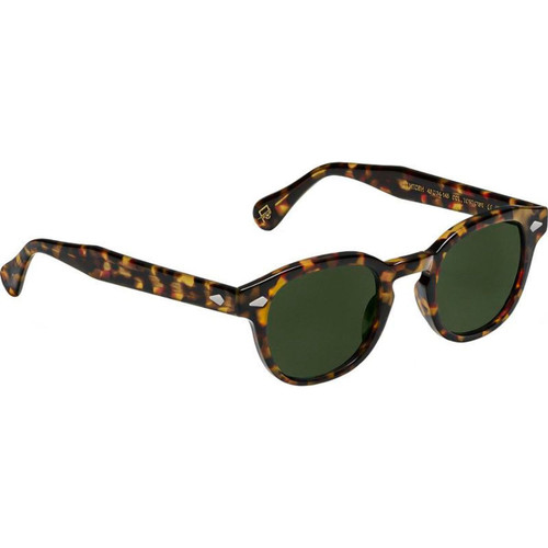 Moscot Lemtosh Tortoise G15 Glass Angle