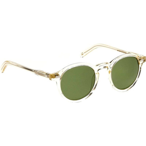 Moscot Miltzen Flesh Calibar Green Glass Angle