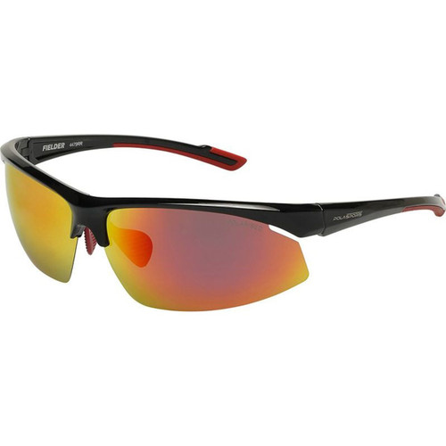 Polasports Fielder Black Red Polarised Angle