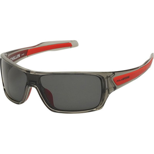 Polasports Chillin Grey Smoke Polarised Angle